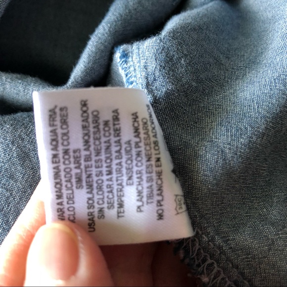 ❤️3X20 DREAM OUT LOUD CHAMBRAY LADIES TOP/ M - Picture 11 of 12